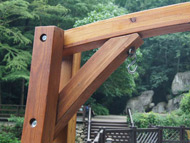 Wood Hammock Stands